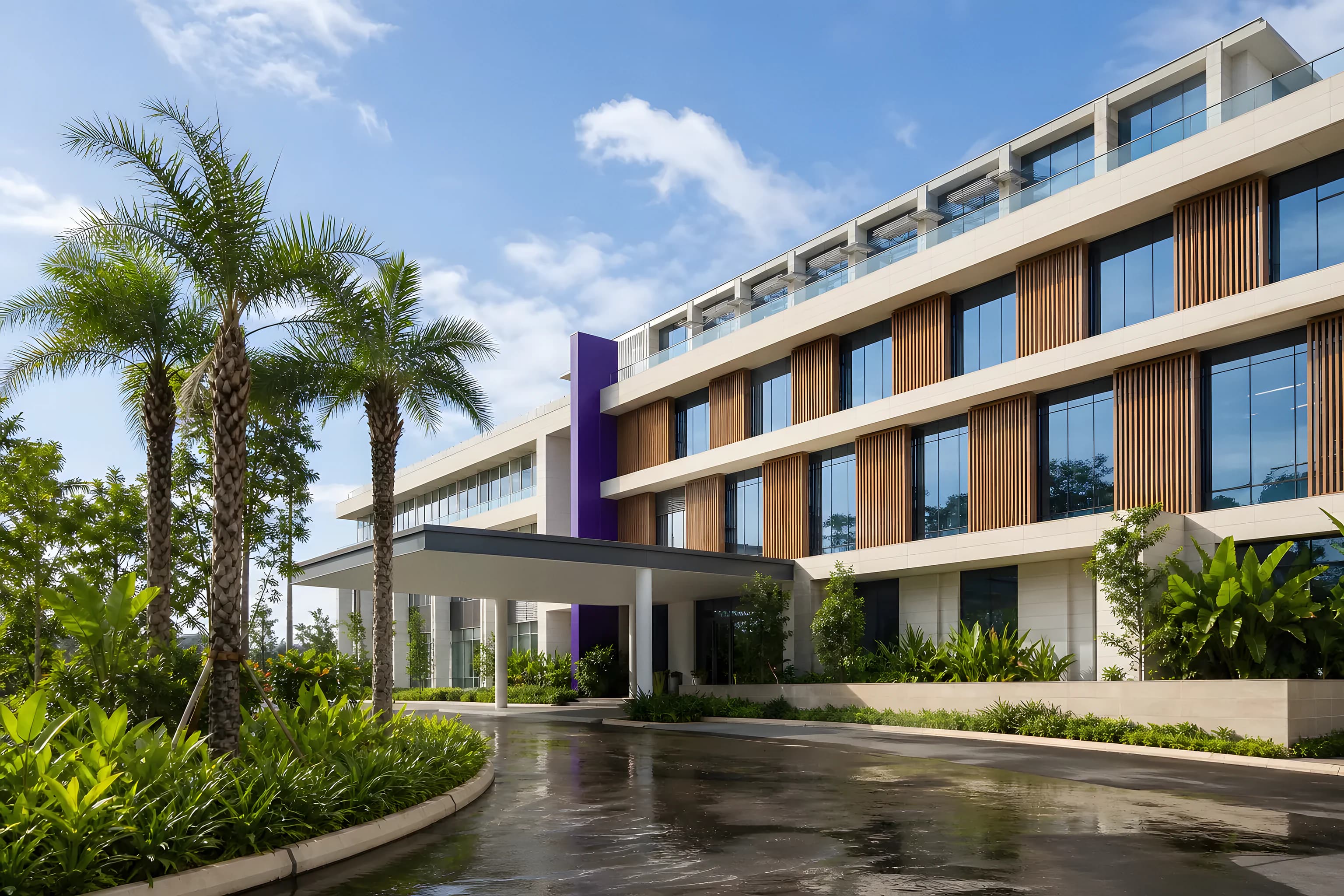 The VKA flavour house, modern Singapore facility