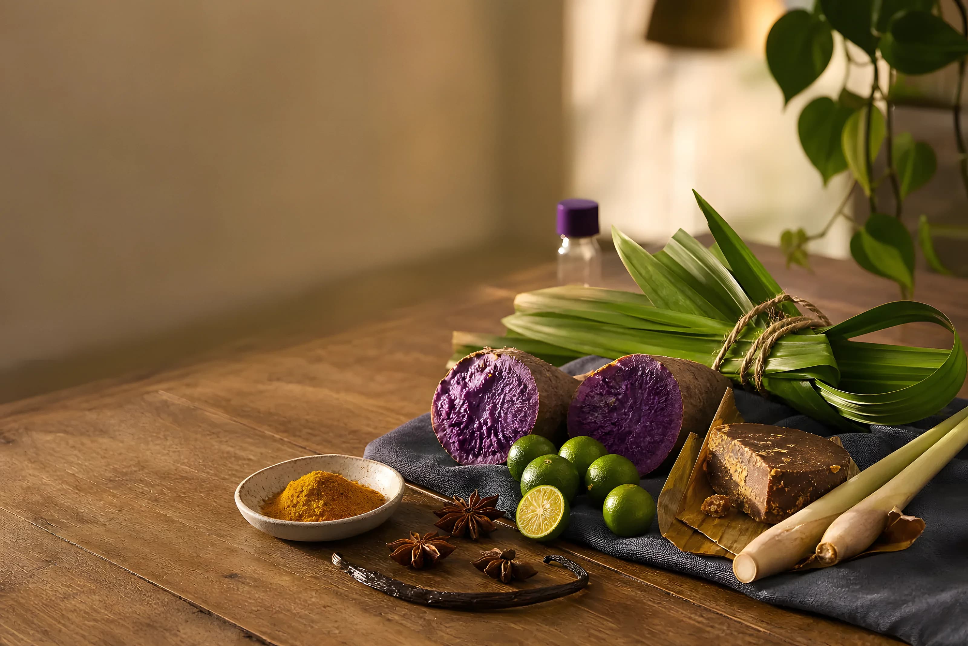 VKA flavour ingredients in studio light