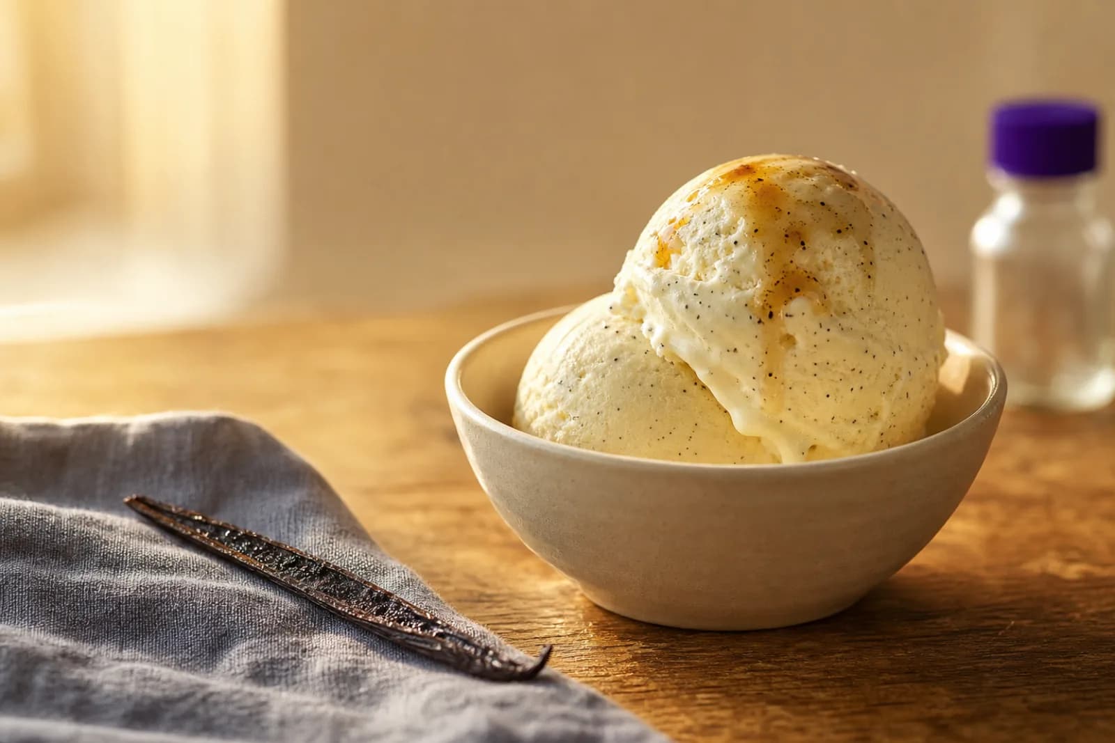 Produk makanan bertekstur creamy